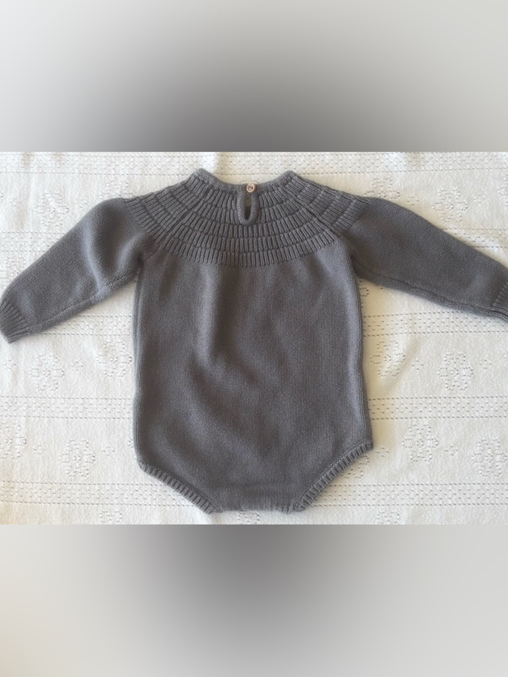 Neutral Baby Girl Knit Bundle 6–12M | Quincy Mae + H&M Set 🤍 - Picture 4 of 7